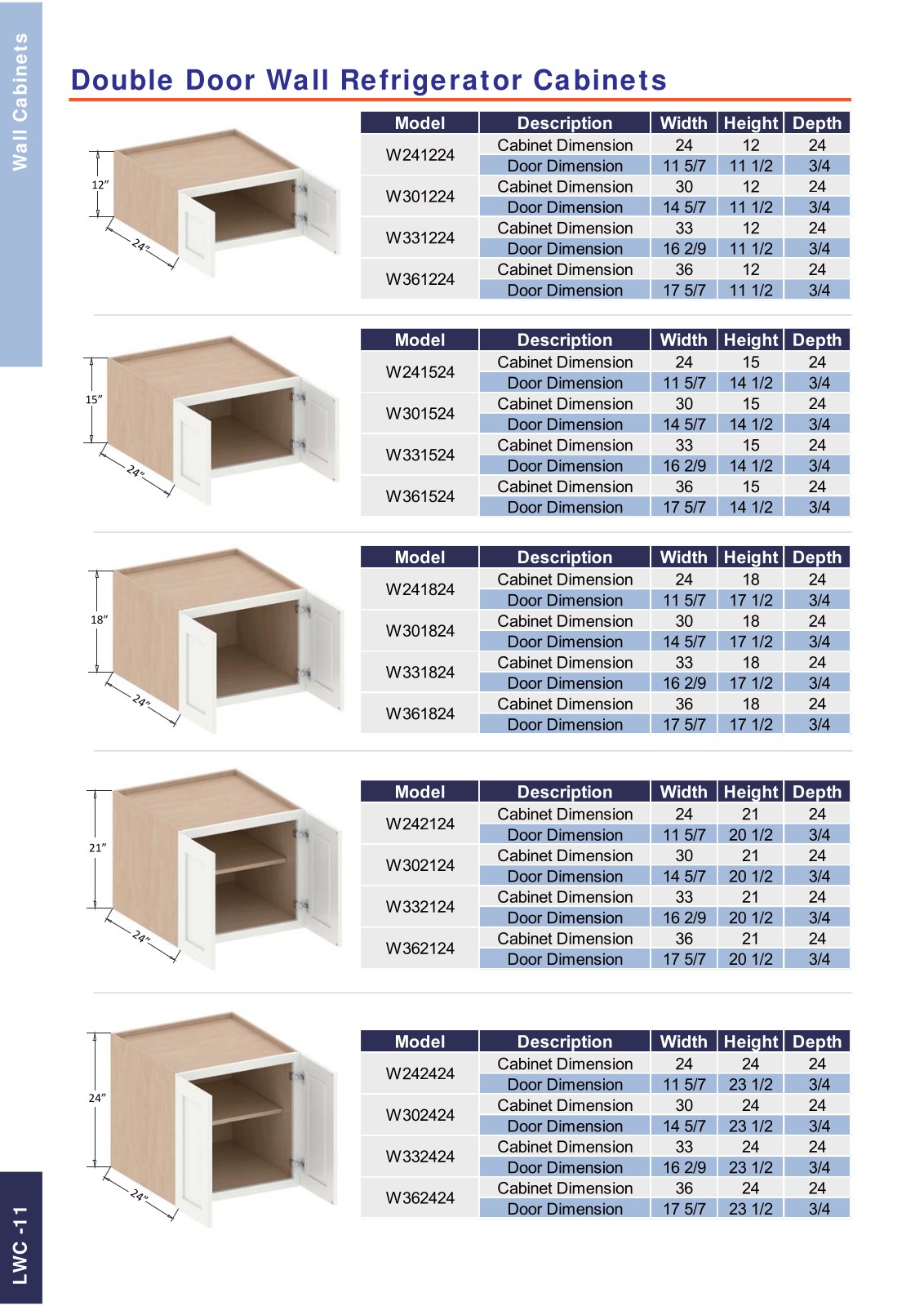 A&J Cabinet Catalog page 12